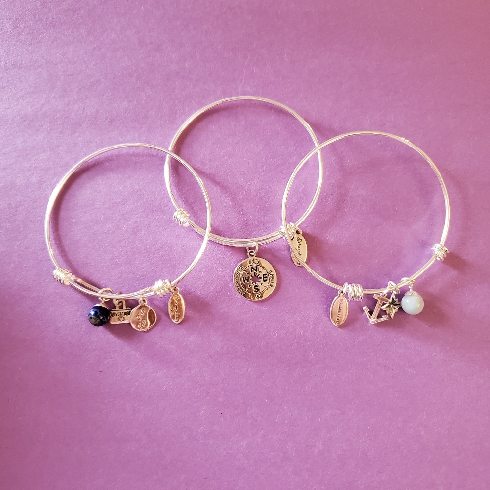 Extraordinary Life 3pc Bangles NEW